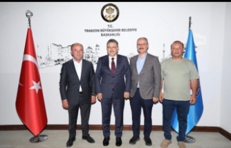 Dernek Pazarı'ndan Başkan Genç'i ziyaret