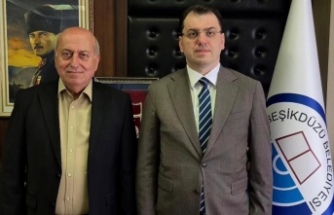 Genel Sekreter üçüncü Başkan Erdem’İ ziyaret etti.