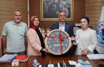 Halk Eğitim‘den Başkan bıyık’ı ziyaret