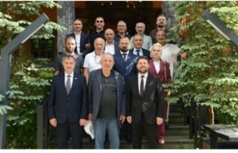 İl başkanı kalkışım Dursun inanı ziyaret etti.