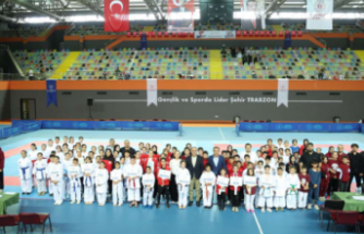 Karatenin yıldızları Trabzon'da buluştu