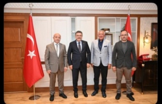 KTÜ-İBF’den Başkan Genç’e Ziyaret