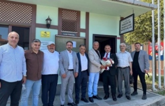 Muhtar birinci’yi muhtarlar derneği ziyaret etti.