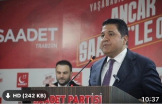 SAADET PARTİSİ TRABZON’DA TARİHİ DİVAN: "GEMİ KONFORLU AMA ROTA TAMAMEN YANLIŞ!"