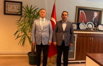 Vali yardımcısı Öter Başkan Aksoy’a veda etti