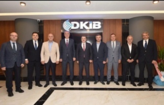 Başkan Av.Genç DKİB’te.