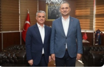 Başkan Vekili Çebi Başkan bıyık’ı ziyaret etti.