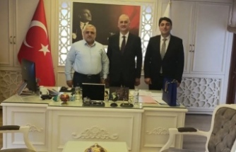 Başkan Yardımcısı Öz Çilingir Başkan Aktürk’ü ziyaret etti.