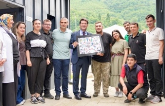 BAŞKAN KAYA, EN MUTLU KÖY'DE İSTİRİDYE MANTARI HASAT PROGRAMINA KATILDI  