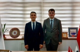 Genel Sekreter üçüncü Başkan Ulusoy ziyaret etti