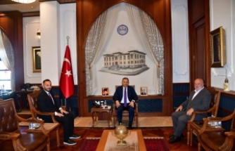 Genel Müdür Bilgin, Vali Şahin’i ziyaret etti