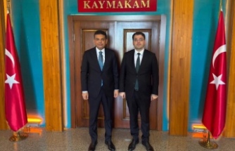 Genel Sekreter Üçüncü Kaymakam Şahin’i Ziyaret Etti