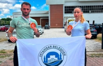 ORTAHİSAR BELEDİYESİ SPORCULARINDAN ÇİFTE ŞAMPİYONLUK