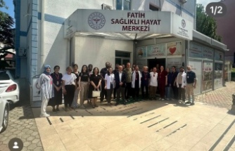 Sağlıkçılar Fatih Sağlıklı Hayat Merkezinde Bir Araya Geldiler