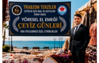 Trabzon Büyükşehir Belediyesi ile Trabzon Terziler Çeyizlik Eşya İmal ve Satıcıları Esnaf Odası iş birliğinde Ganita'da düzenlenen "Yöresel El Emeği Çeyiz Günleri" vatandaşlardan yoğun ilgi görüyor.