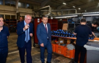 Vali Şahin başkan İskender’i ziyaret etti