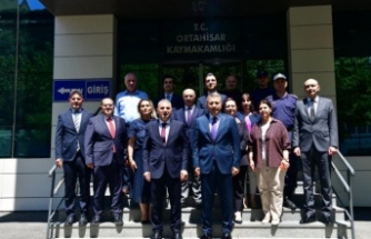Vali Şahin kaymakam kotan’ı ziyaret etti