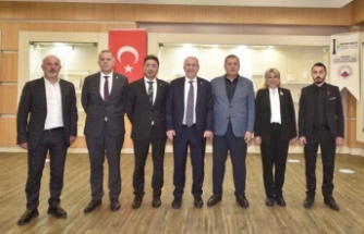Zafer Partisi Genel Başkanı Özdağ'dan TTSO'ya ziyaret