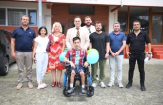 EVREN’İN HAYALİ, MAVİ KAPAKLAR İLE GERÇEĞE DÖNÜŞTÜ