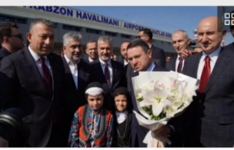Bakan gürlek trabzon’da