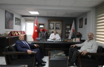 Başkan Çoban il müdürü kaplan’ı ziyaret etti