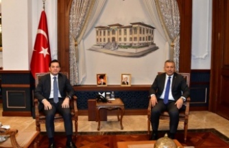 Başkan Yazıcı Vali Şahin’i ziyaret etti