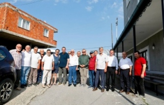 BAŞKAN EKİM, MAHALLE ZİYARETLERİNİ DARICA’DA SÜRDÜRDÜ
