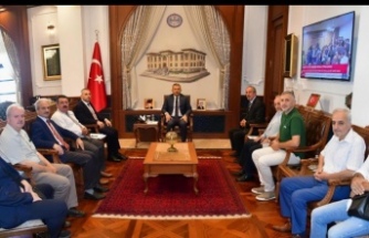 Başkan Kuvvet, Vali Şahin’i ziyaret etti