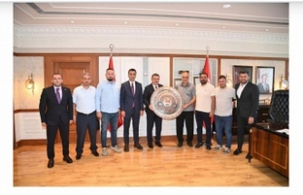 Başkan Tuncer, Başkan Genç‘i ziyaret etti