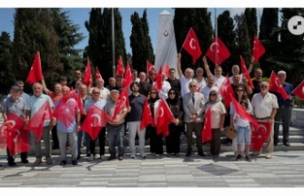 "Bizim vatan sevdamız kelimelere sığmayacak kadar büyüktür"
