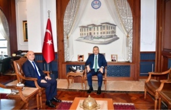 Bölge Müdürü Göllüce, Vali Şahin’i ziyaret etti
