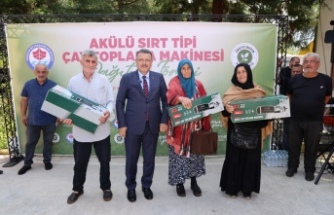 BÜYÜKŞEHİR’DEN ÇAY ÜRETİCİSİNE DESTEK