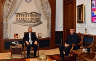 Dr. Serencam, Vali Şahin’i ziyaret etti
