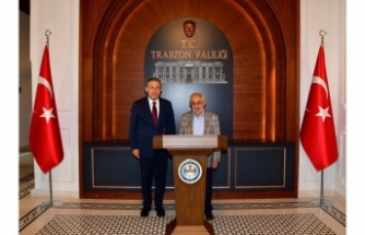 Ekrem Erdem, Vali Şahin’i Ziyaret Etti