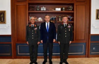 KKK’dan Vali Şahin’i ziyaret.