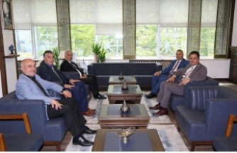 Milletvekili Koç, Kaymakam Kotan’ı ziyaret etti