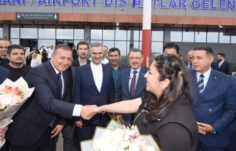 Tahran - Trabzon arasında ilk direkt uçak seferi yapıldı