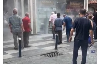 Trabzon Moloz’da Kolonyacıda Yangın Paniği