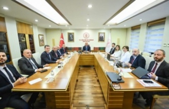 Trabzonlu Turizmciler kültür ve Turizm Bakanı Mehmet Nuri Ersoy’u ziyaret ettiler