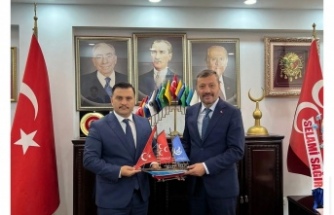 Ülkü Ocaklarından MHP’ye Hayırlı Olsun Ziyareti