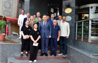 Vali Şahin Başkan Aktürk’ü ziyaret etti