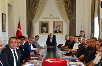 Vali Şahin ulaştırma Komisyonu topladı.