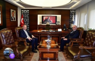 Vali Şahin, Bölge Müdürü Bilgin’i ziyaret etti