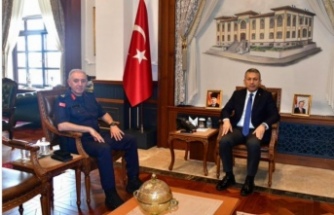 Veysel Paşa Vali Şahin’i ziyaret etti.