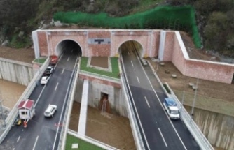 Zigana Tüneli’nde trafik kazası dört yaralı