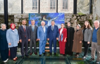 SANAT ŞÖLENİNDE ESERLER GÖRÜCÜYE ÇIKTI