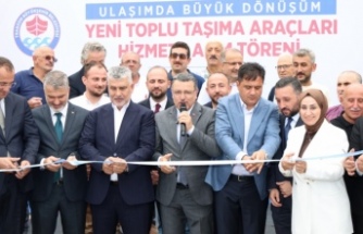 BÜYÜKŞEHİR FİLOSUNA 10 YENİ OTOBÜS