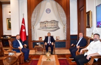 Başkan Yılmaz Vali Şahin’i ziyaret etti