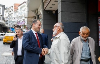 BAŞKAN EKİM HER DAİM VATANDAŞIYLA YAN YANA