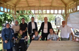 BÜYÜKŞEHİR’DEN ÖZEL GEREKSİNİMLİ BİREYLERE ÖZEL KAMELYA